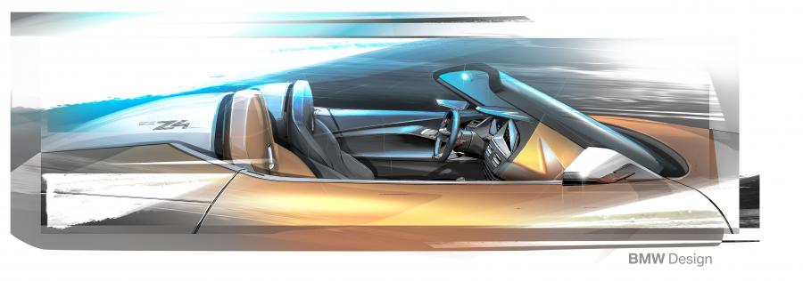 Эскиз BMW Z4 Concept 2017 года  (фото 44 из 61)